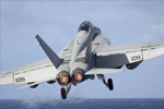 F/A-18F Super Hornet Taking Off From a Carrier by Katsu Tokunaga